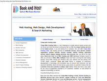 Tablet Screenshot of bookandhost.net